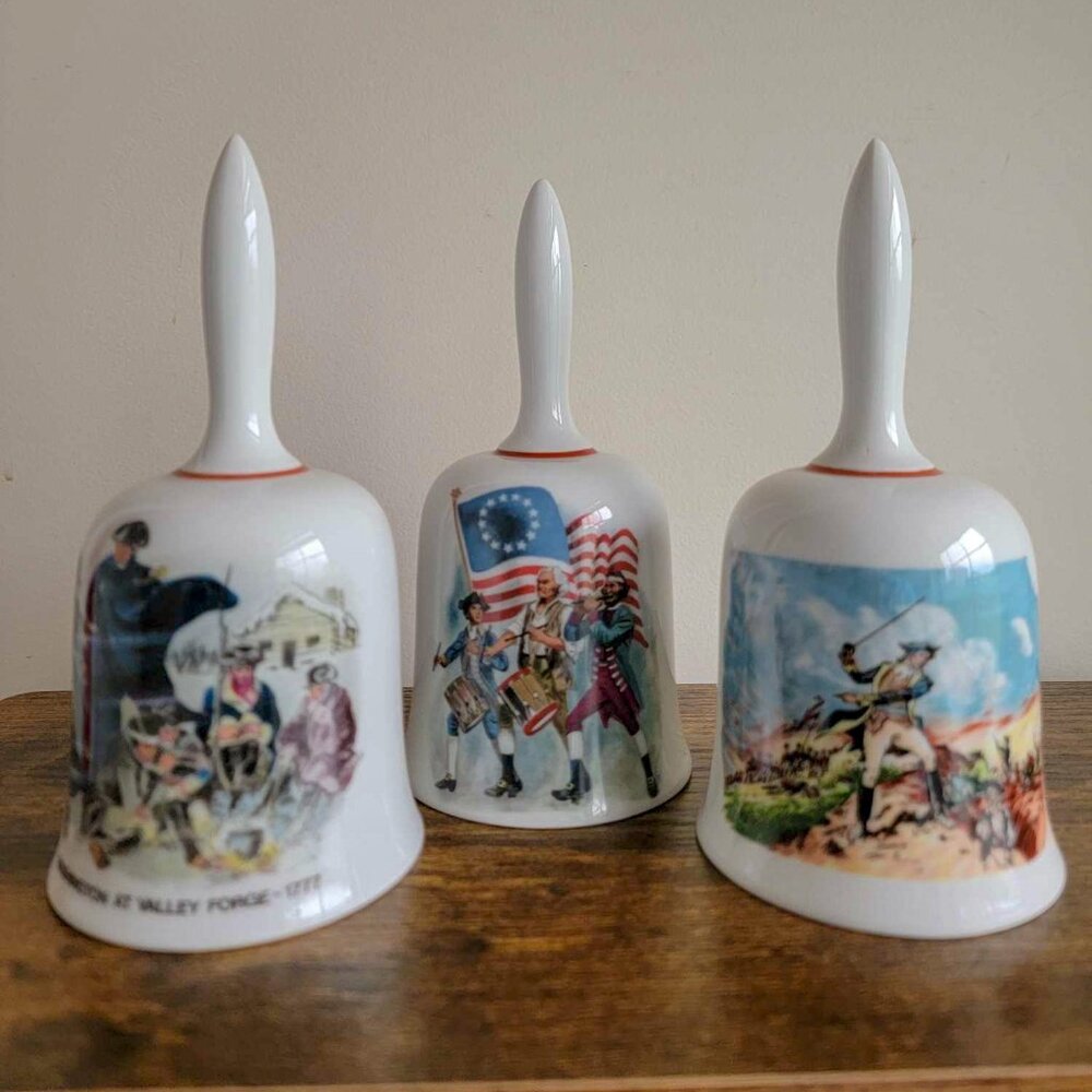 The Danbury Mint Limited Edition American Bicentennial Commemorative Porcelain